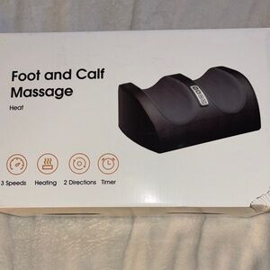 Foot and Calf Massager - Black